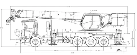 Grove TMC540 — truck crane — photo 2