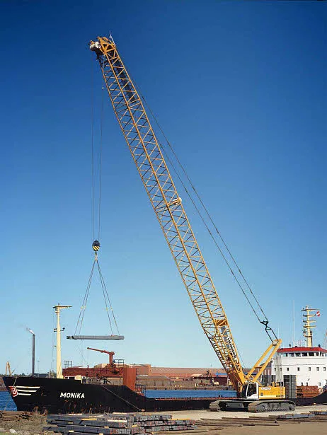 Liebherr LR 1200 — гусеничный кран — фото 2