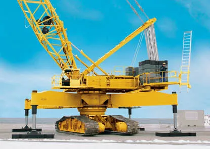 Liebherr LR 1400/2-W — crawler crane — photo 3