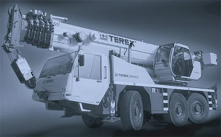 Terex-Demag AC 55 L — all-terrain crane — photo 2